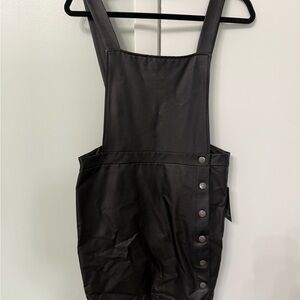 Wild Fable Black Jumpsuit with Button Detail